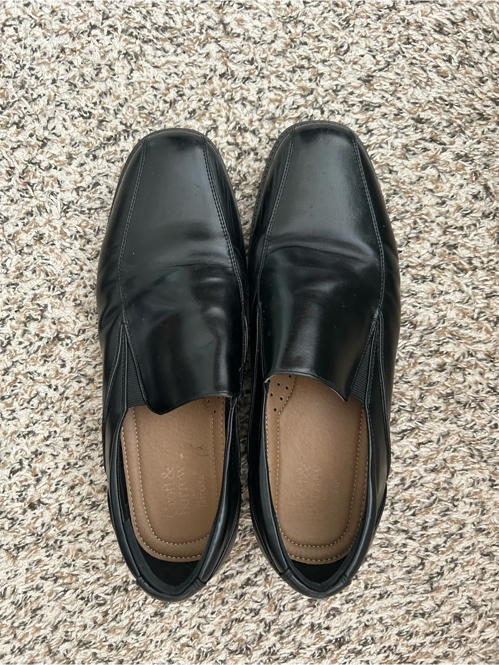 croft & barrow Black Slip-On Loafers